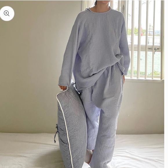 April Meets‎ October: August Pants Pale Blue (New Design) - Picture 4 of 12